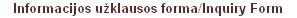 Rasykite mums